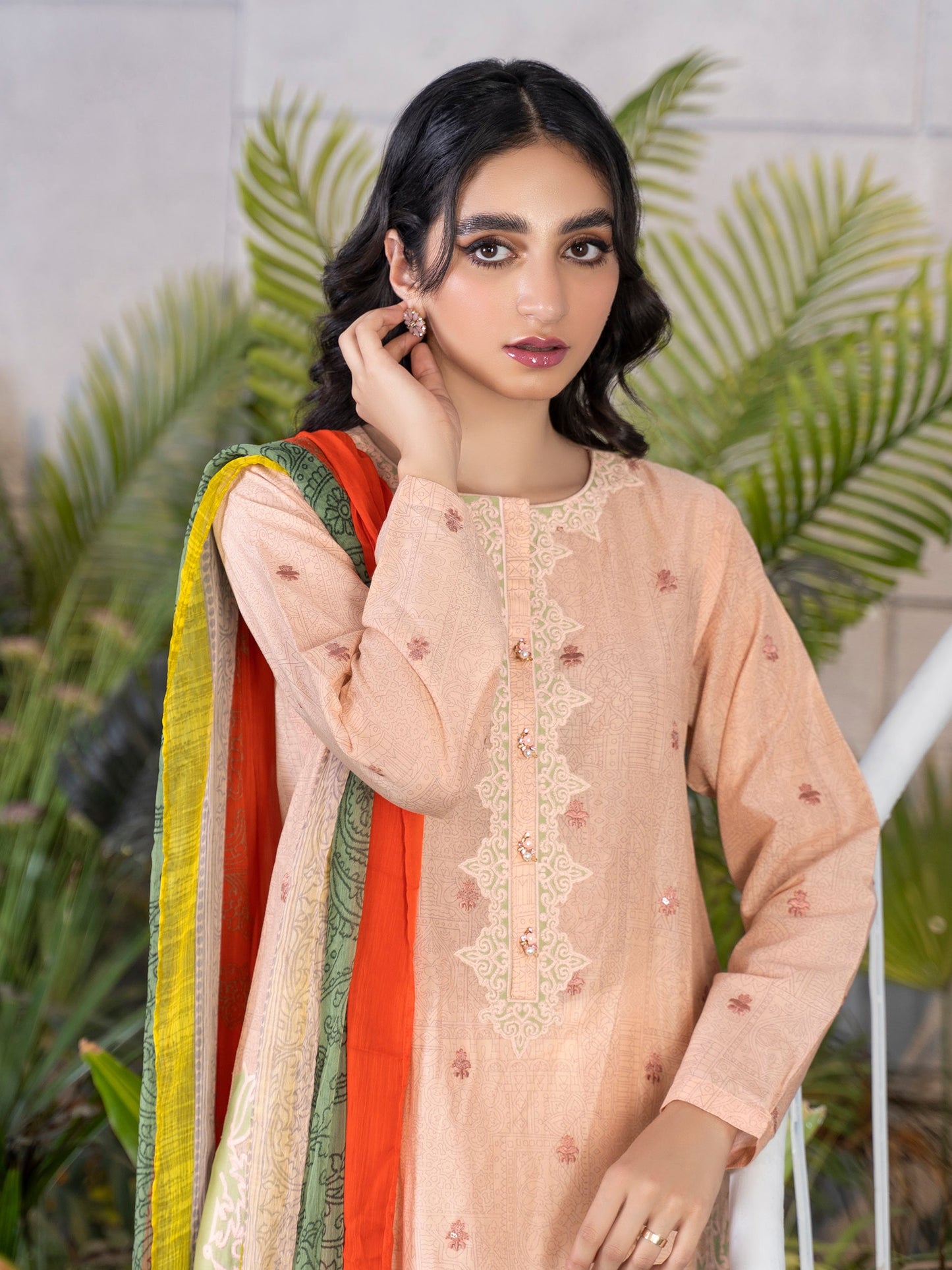 2 Piece Embroidered Lawn Suit