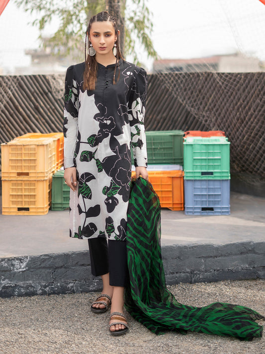 2 Piece Printed Lawn Suit