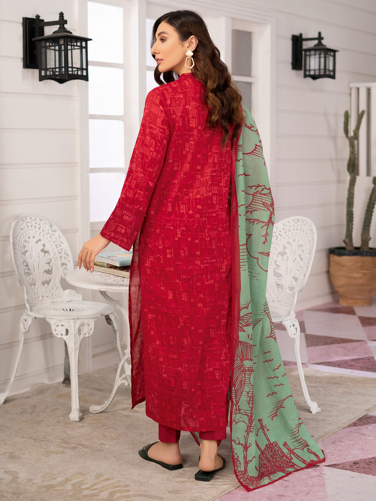 3 Piece Printed Lawn Suit