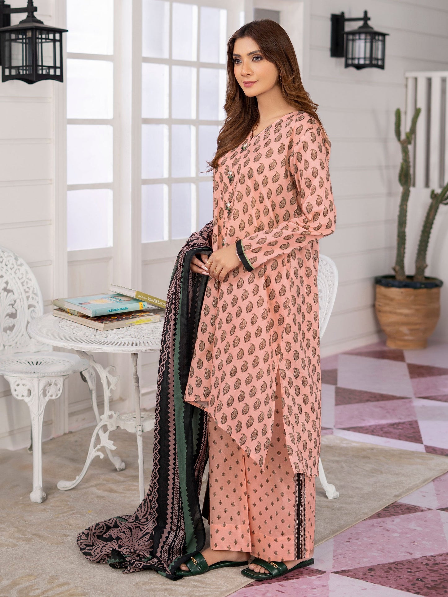 3 Piece Printed Lawn Suit