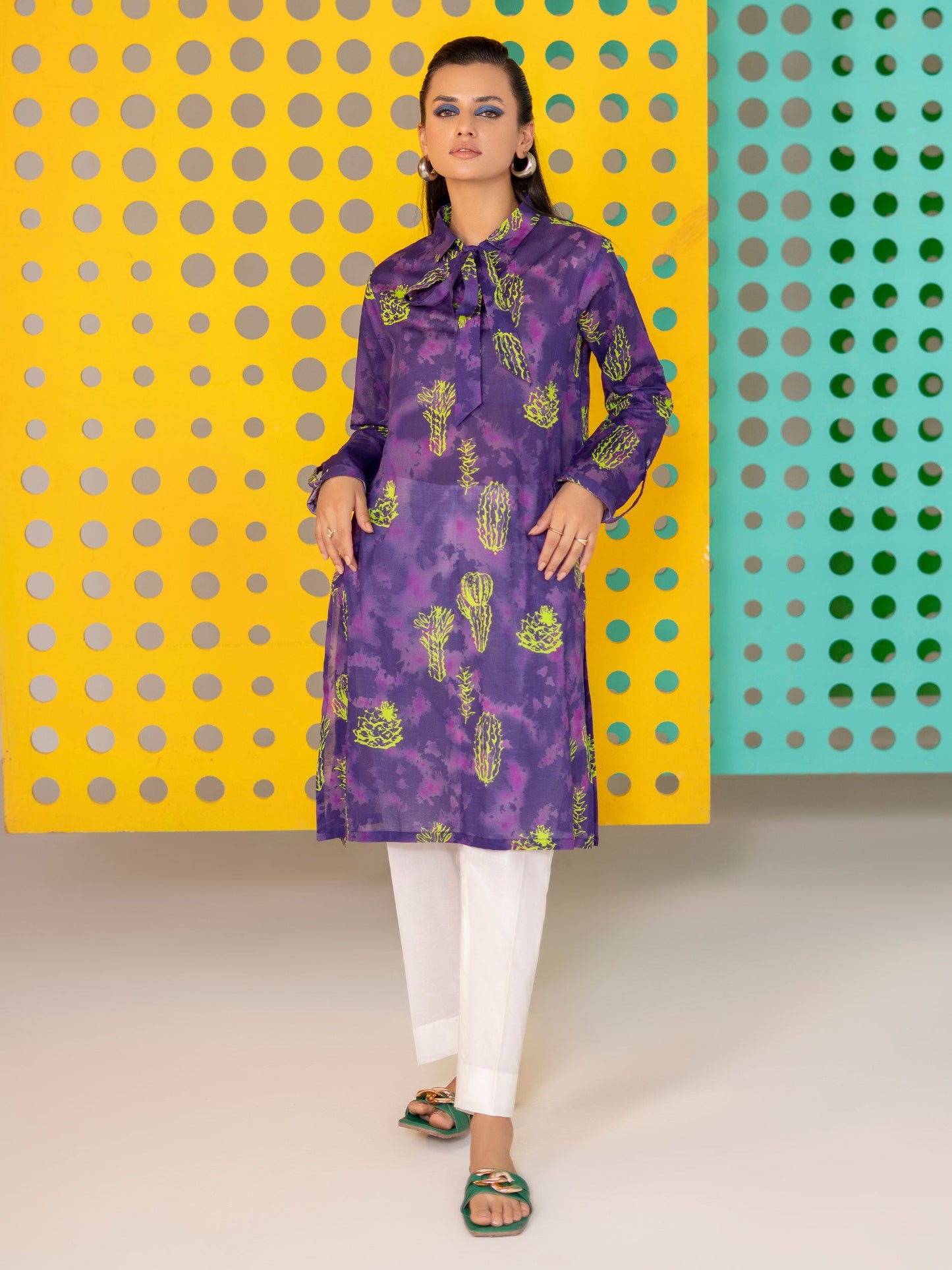 1 Piece Printed Lawn Shirt