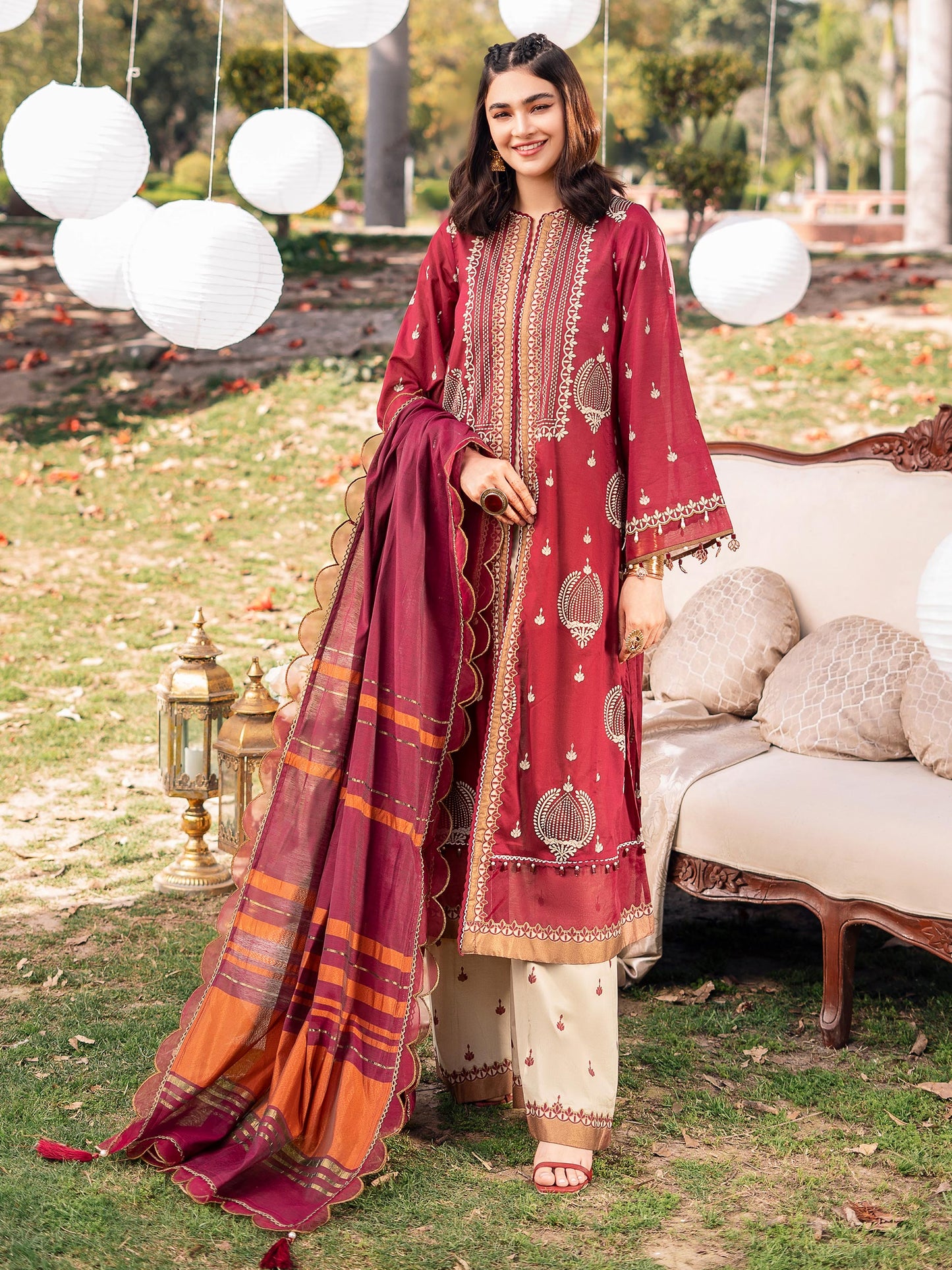 3 Piece Printed Lawn Suit