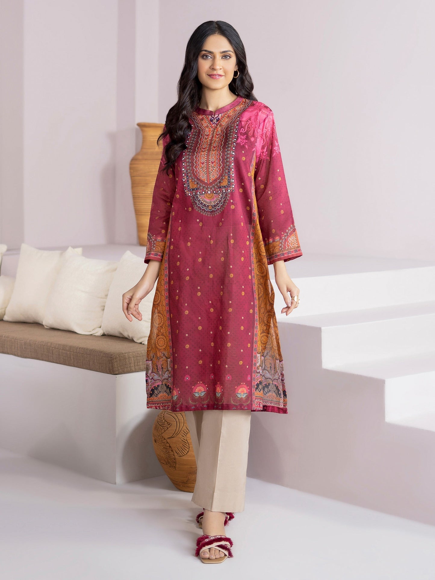 2 Piece Printed Lawn Suit