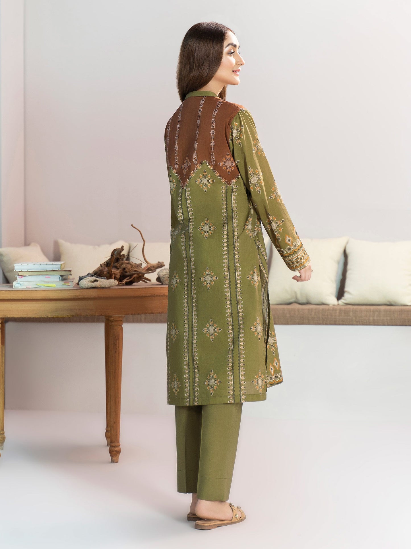 2 Piece Printed Lawn Suit