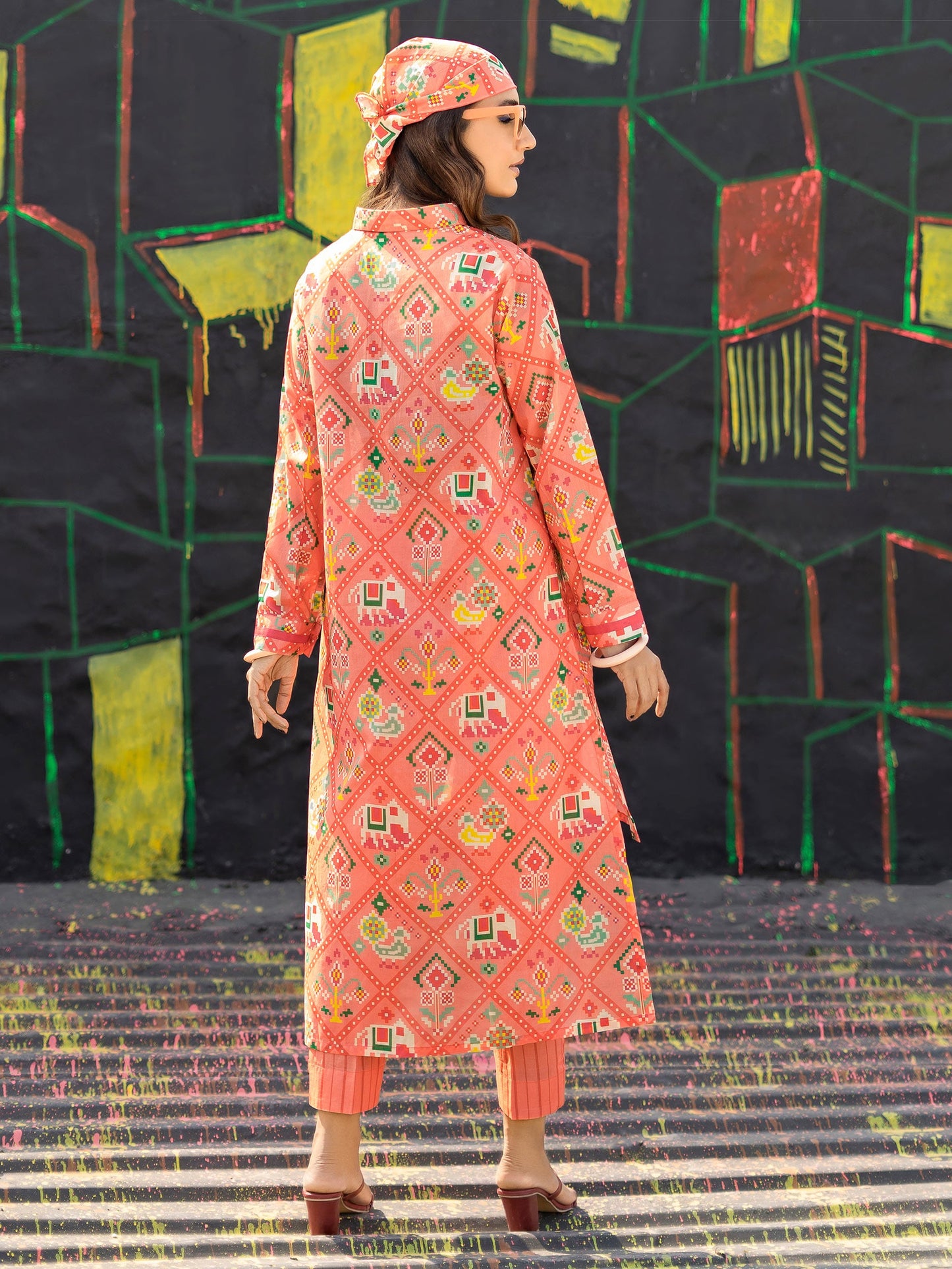 2 Piece Printed Lawn Suit