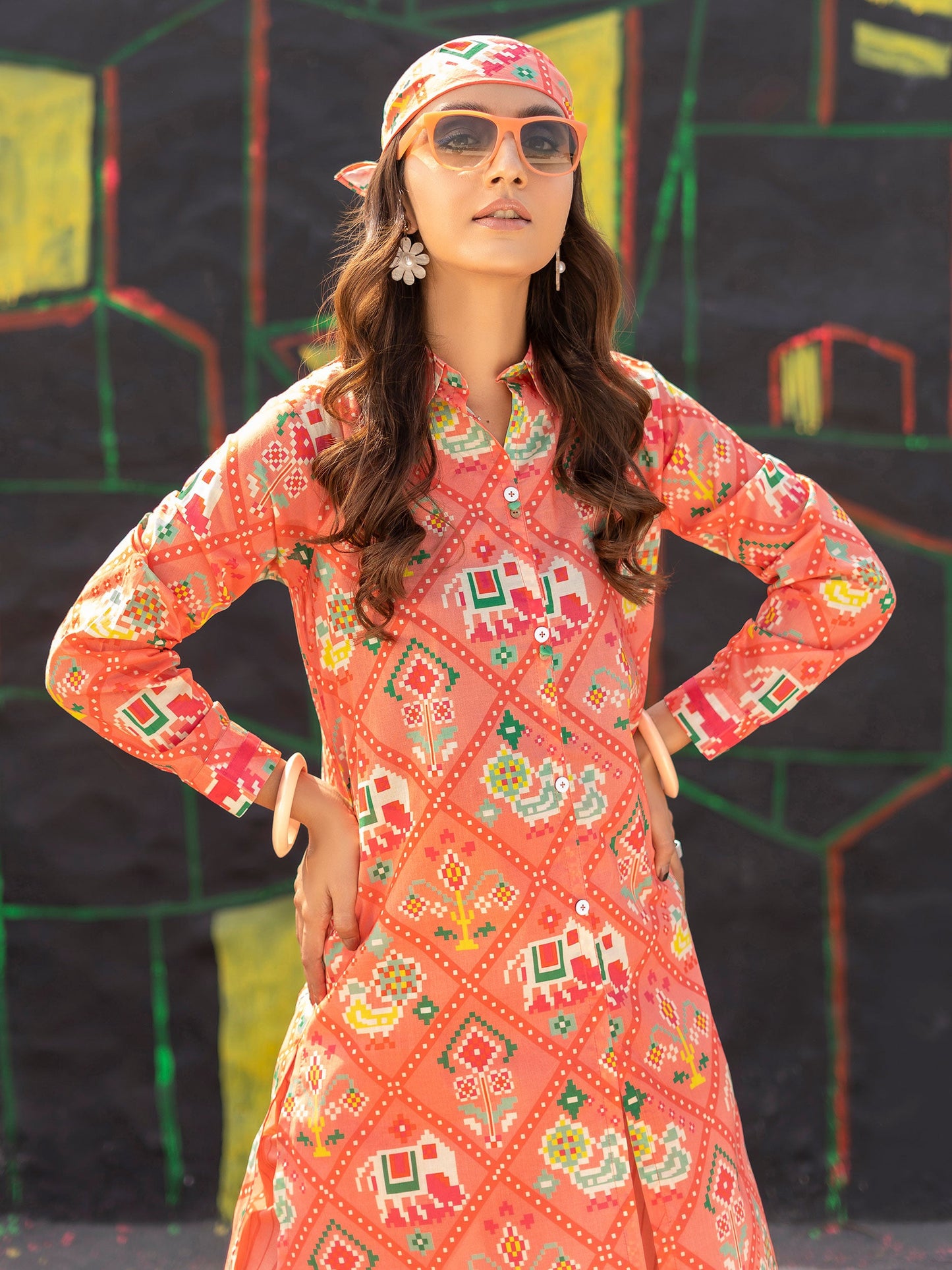 2 Piece Printed Lawn Suit