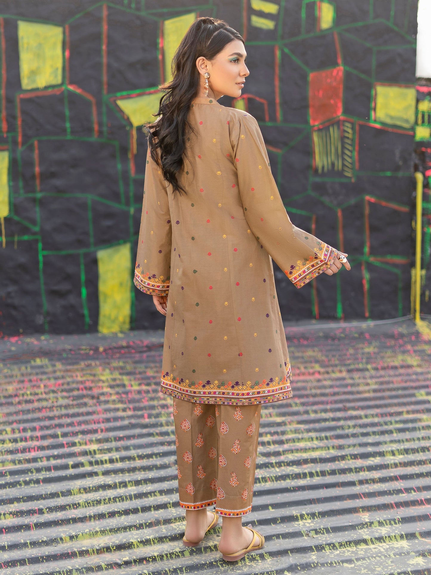 2 Piece Printed Lawn Suit