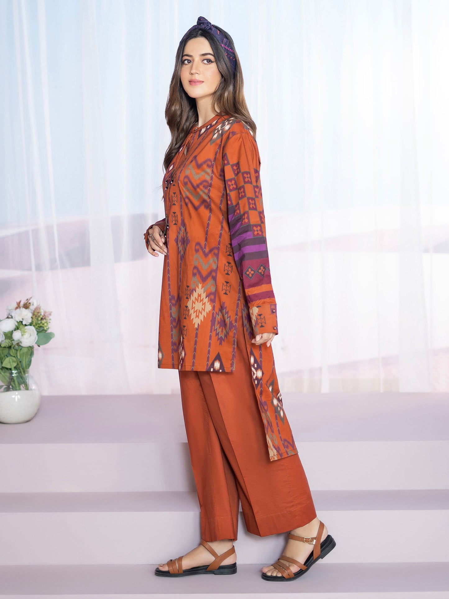 2 Piece Printed Lawn Suit