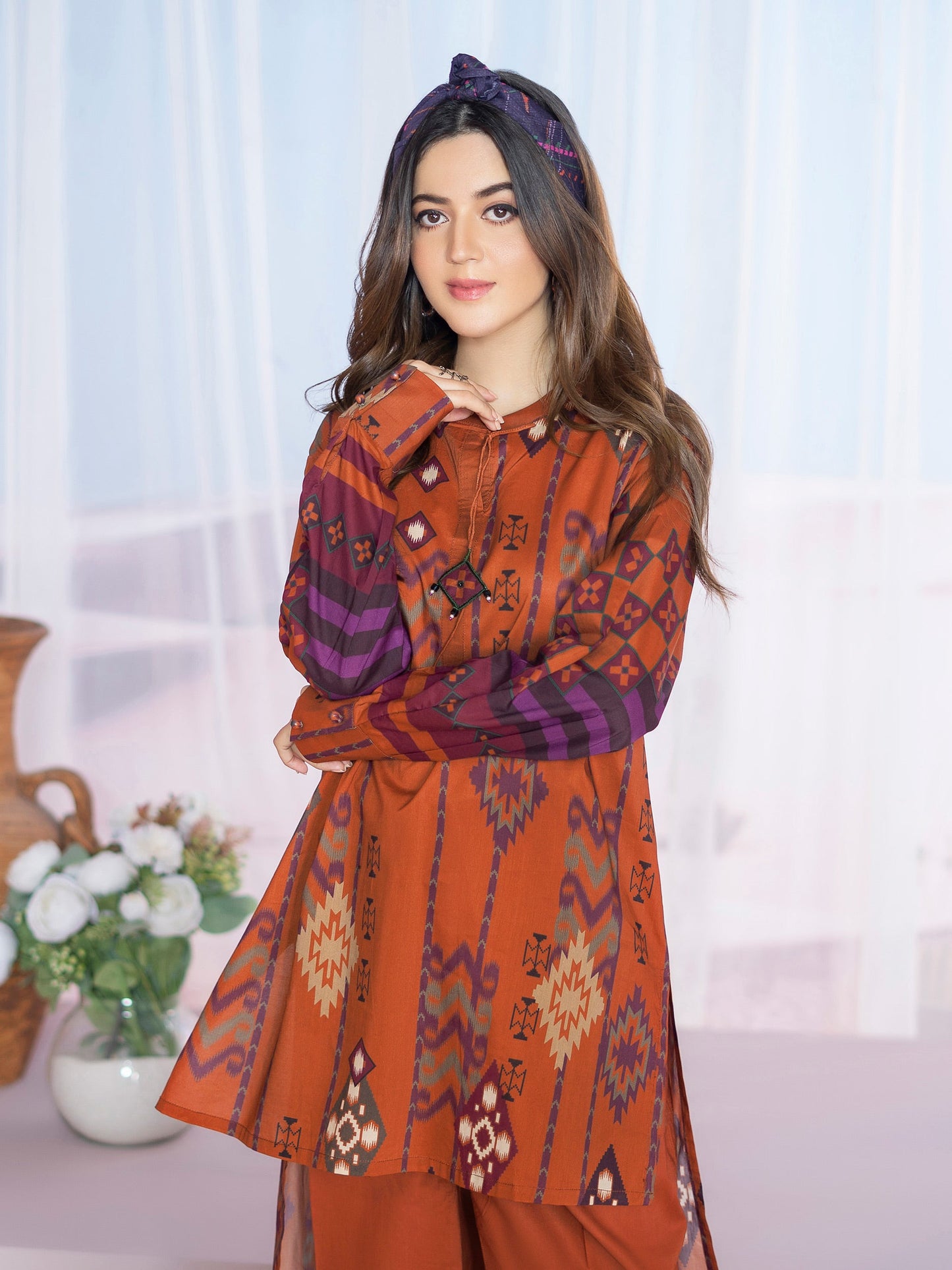 2 Piece Printed Lawn Suit