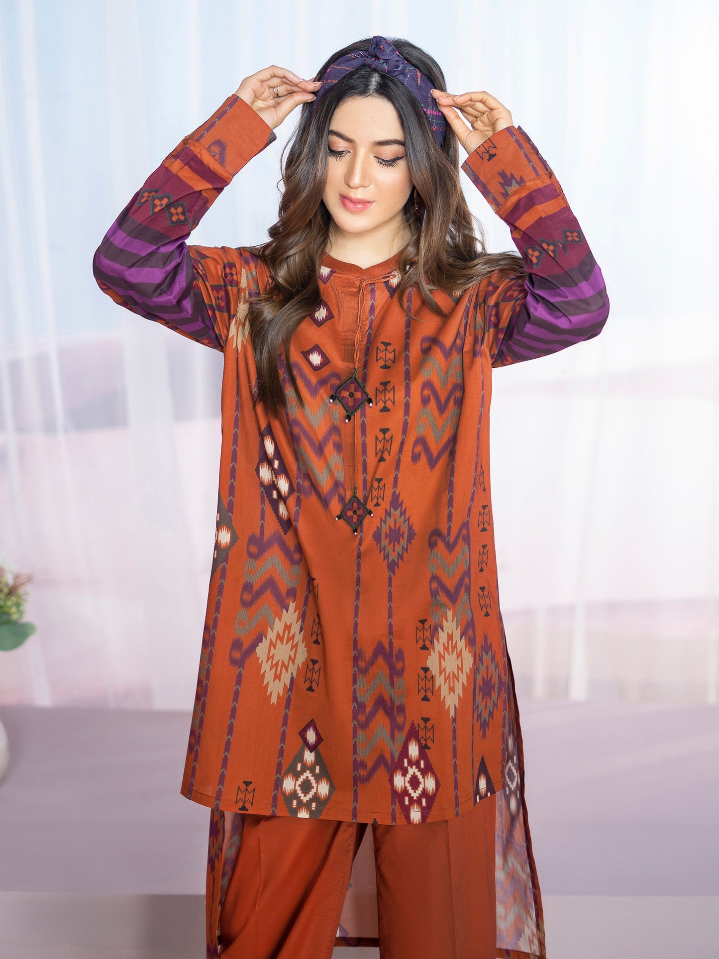 2 Piece Printed Lawn Suit