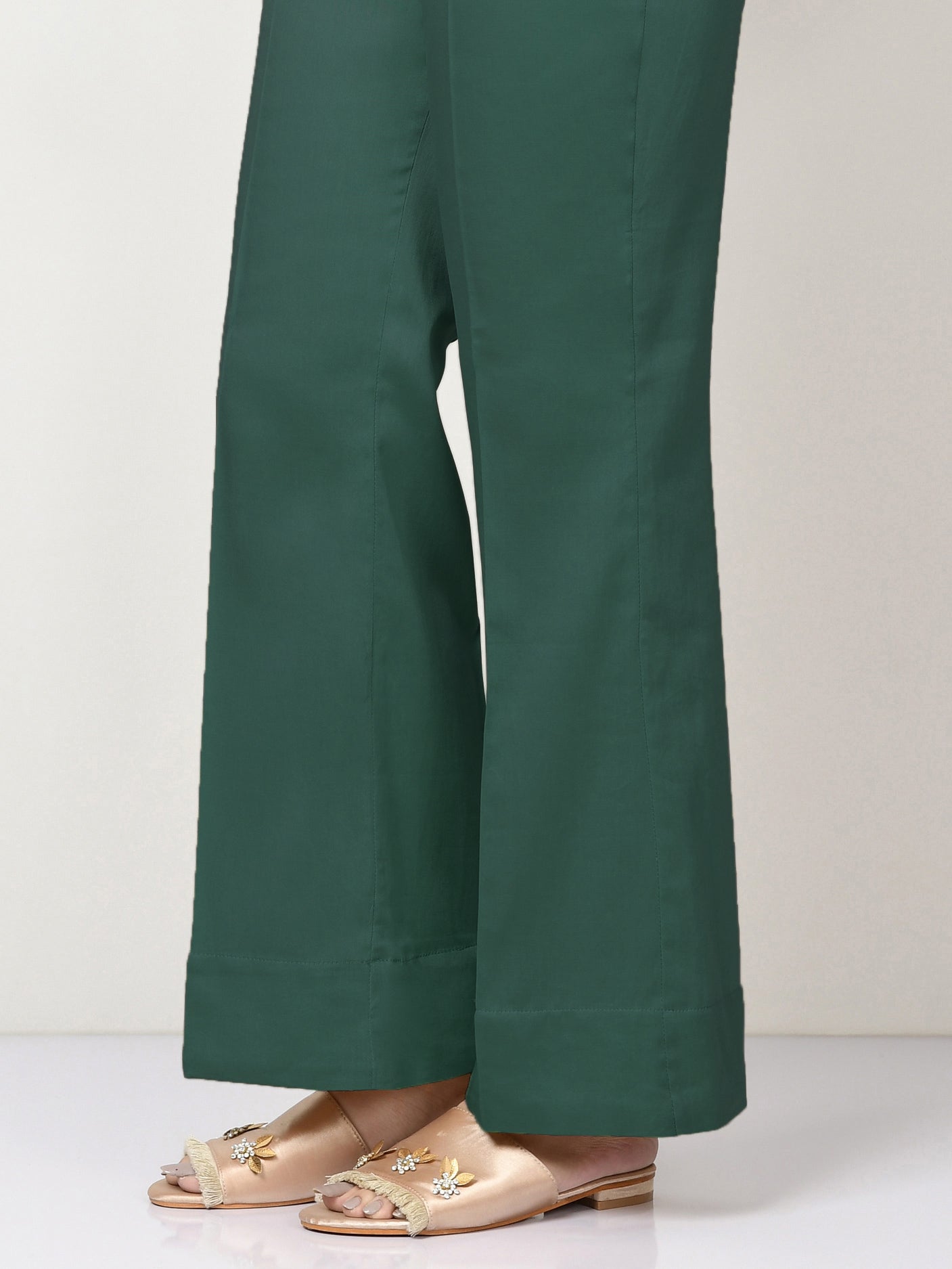 Unstitched Cambric Trousers