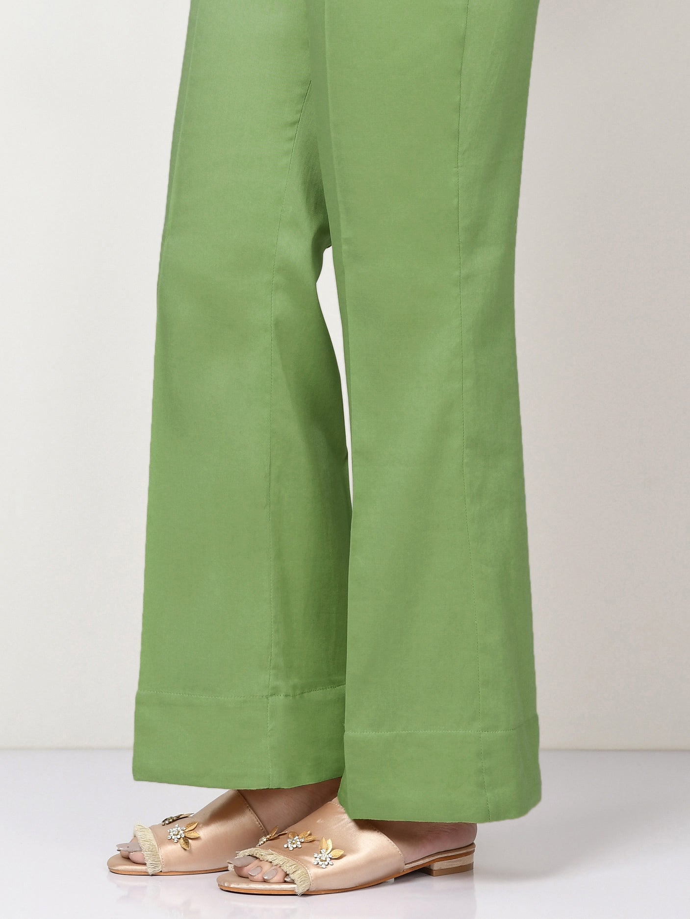 Unstitched Cambric Trousers