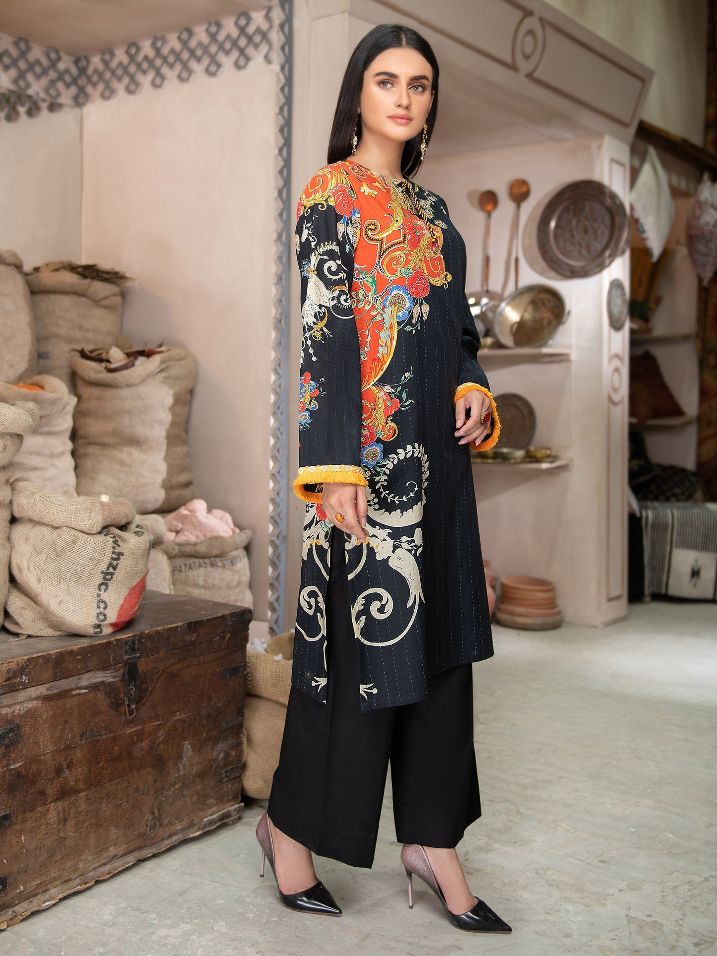 Printed Lawn Shirt