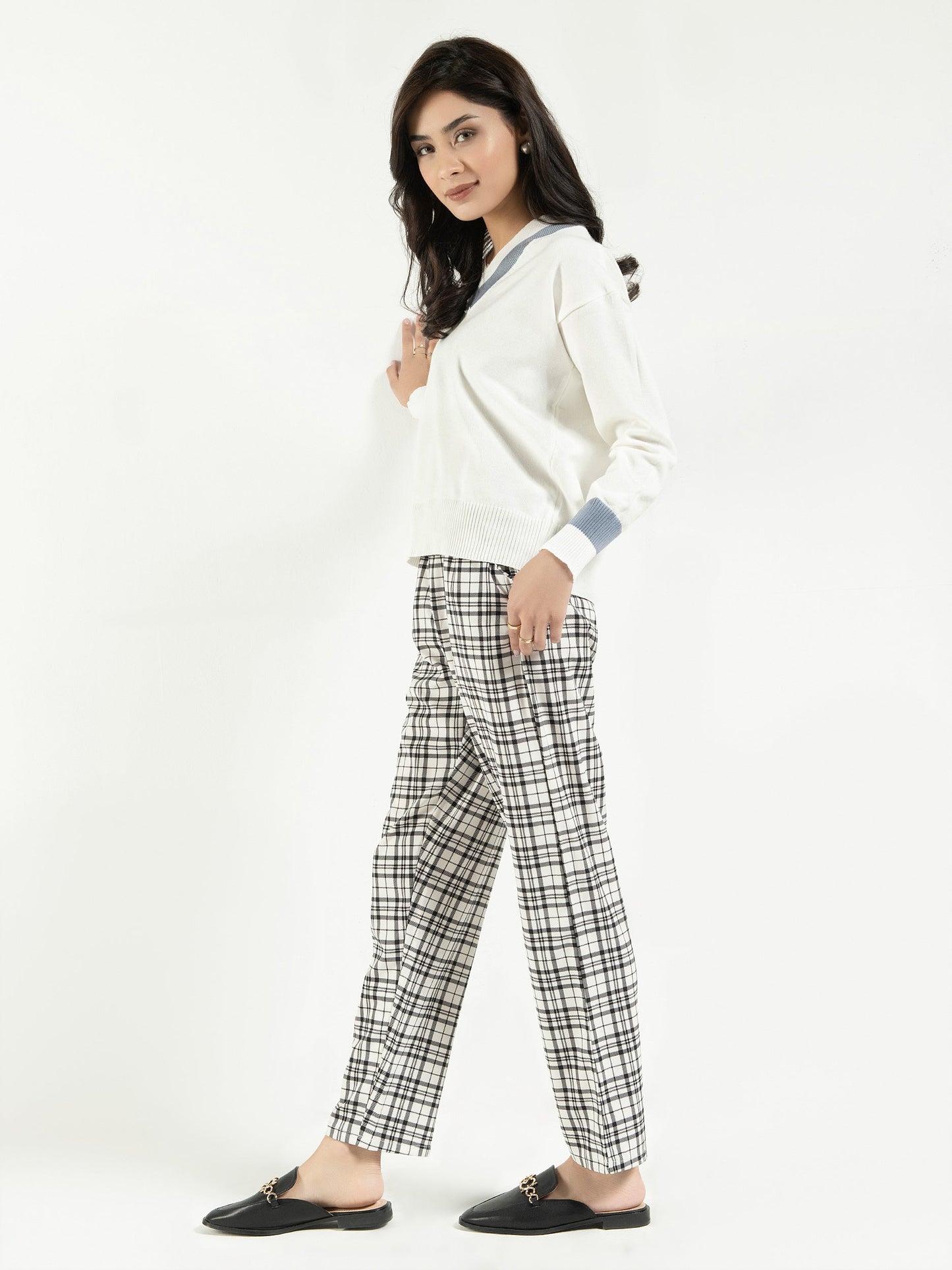 Basic White Sweater
