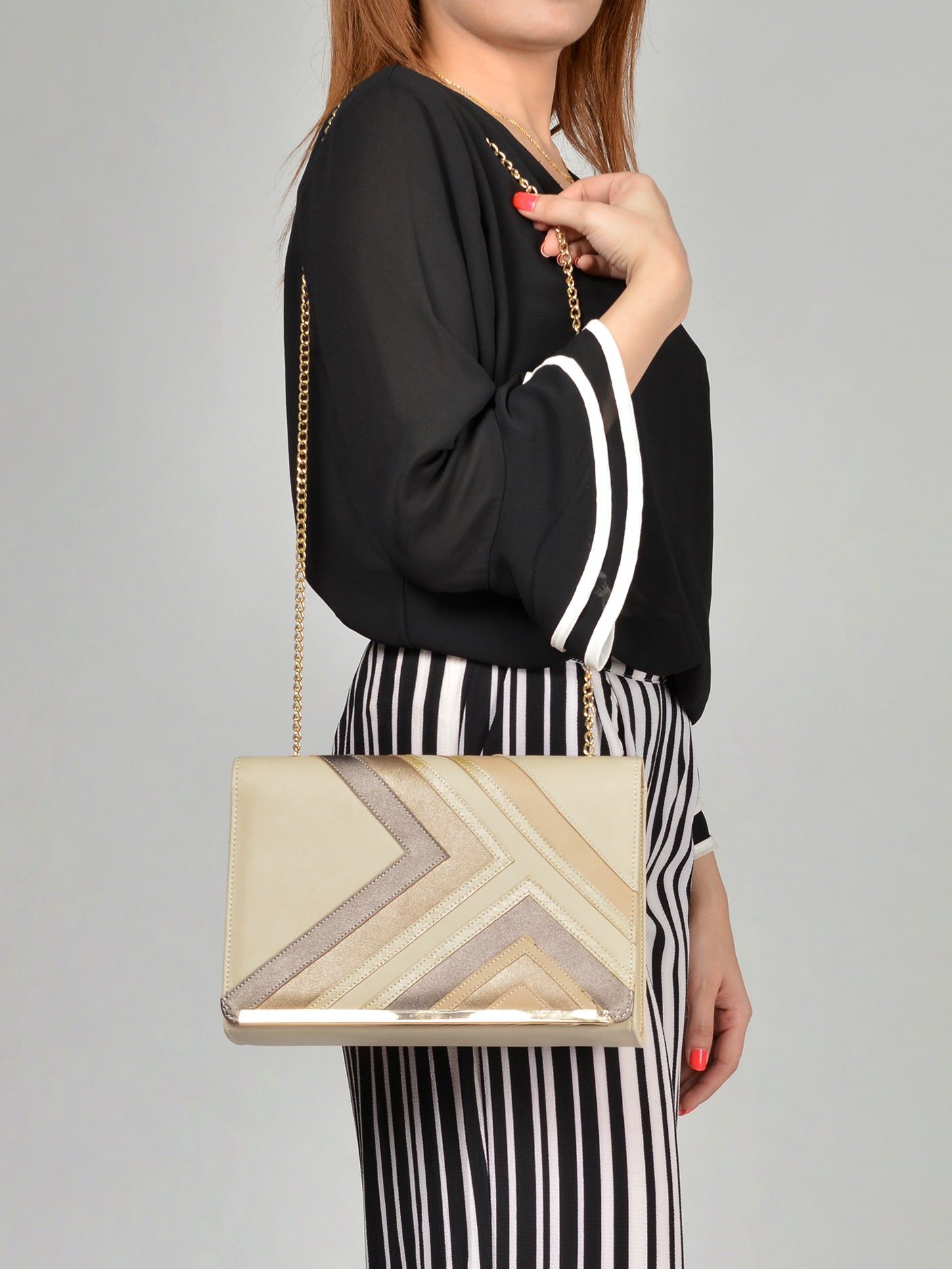 Box Shaped Handbag