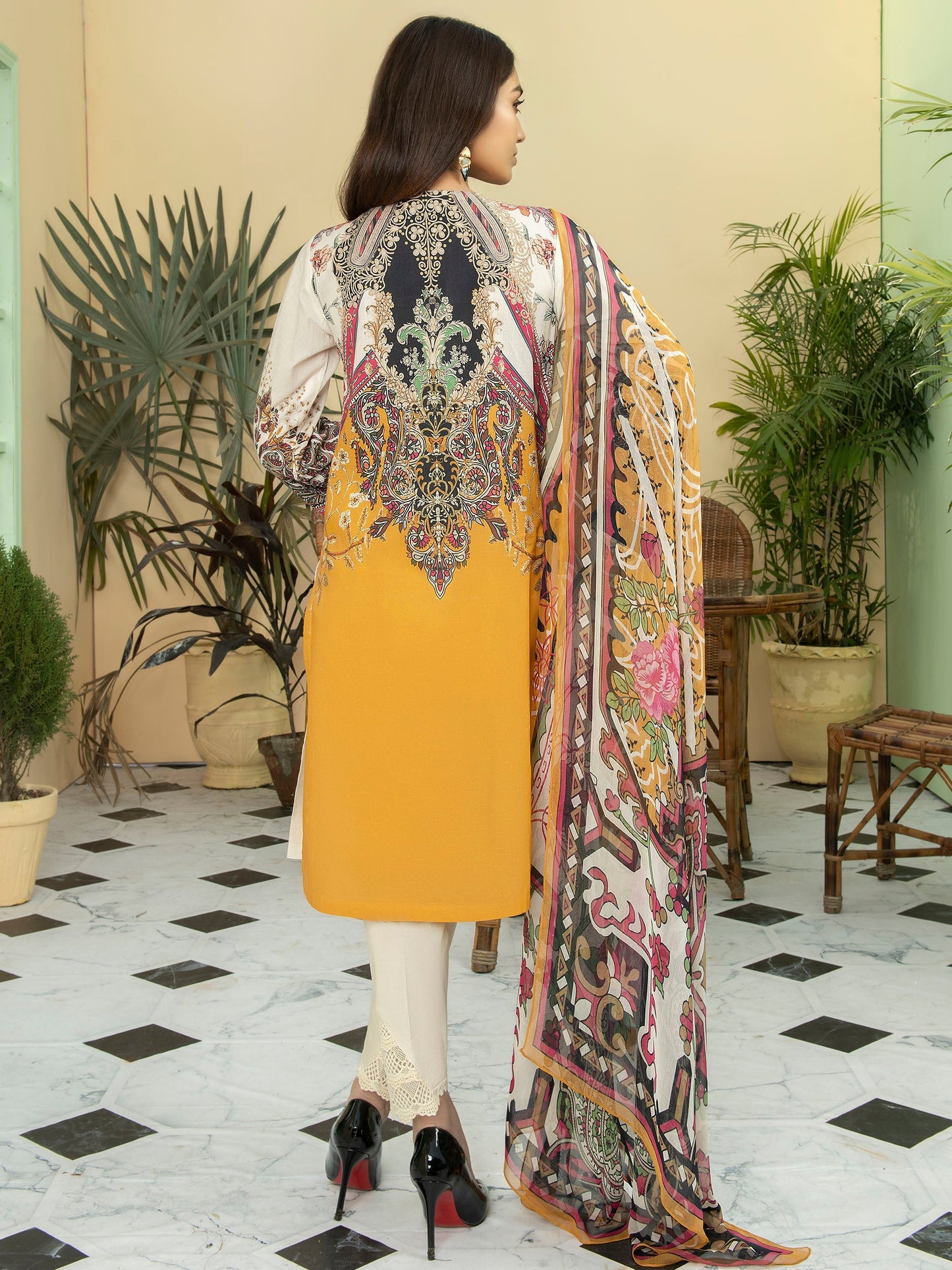 2 Piece Embroidered Lawn Suit