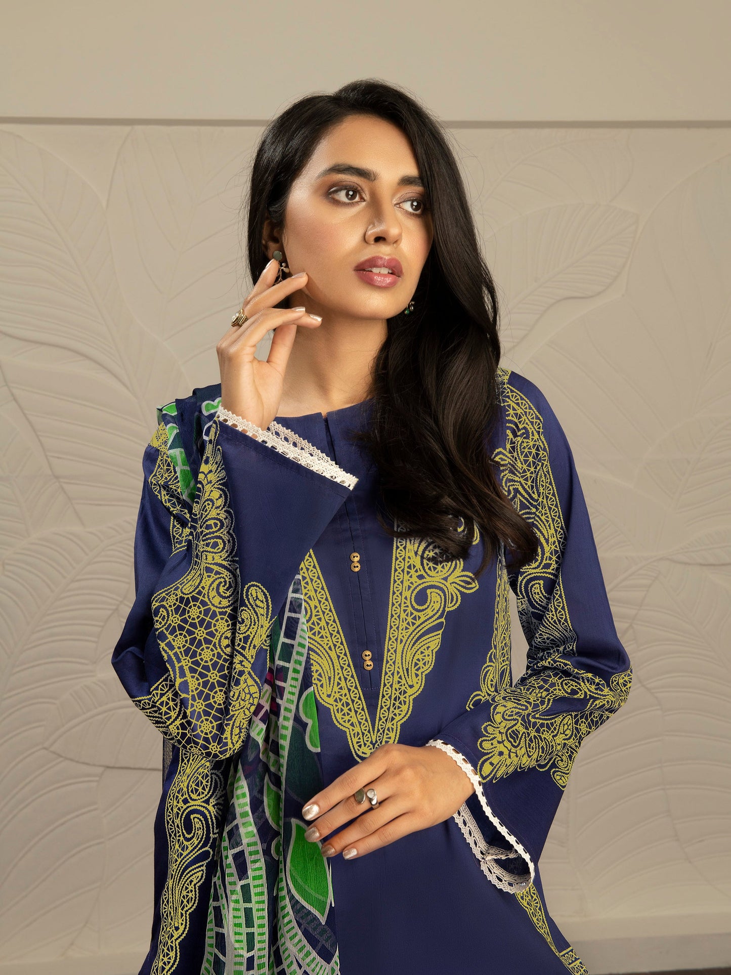 2 Piece Printed Lawn Suit