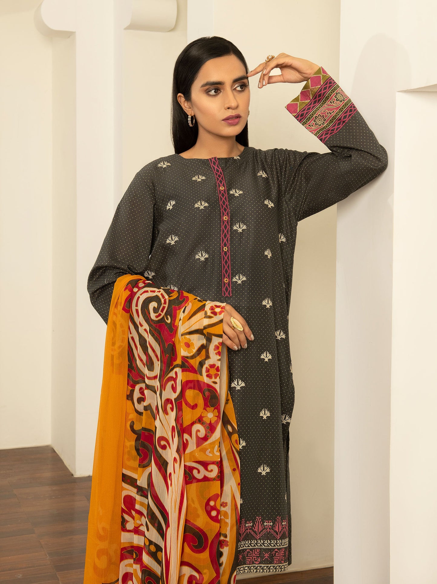 2 Piece Embroidered Lawn Suit