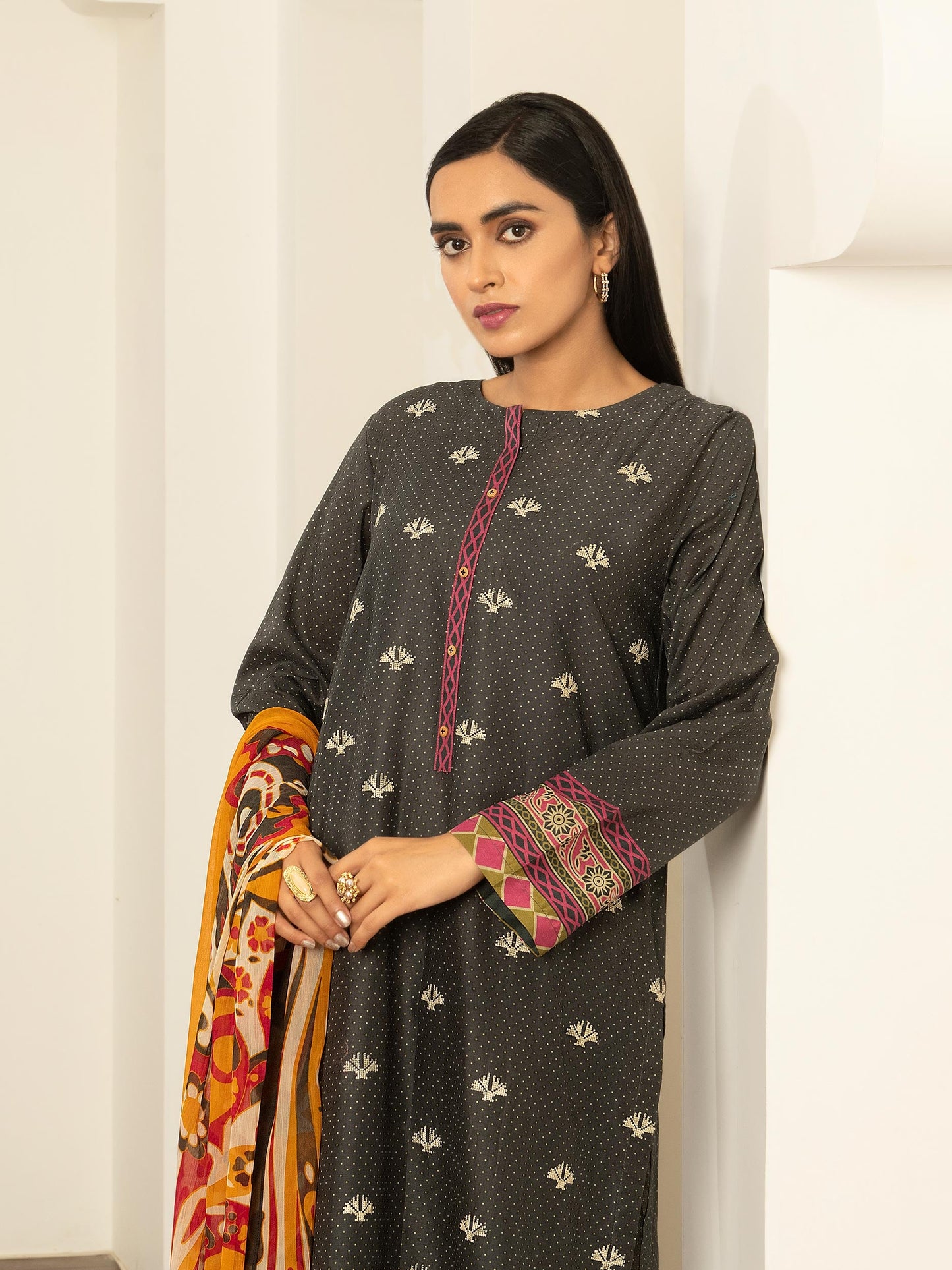 2 Piece Embroidered Lawn Suit