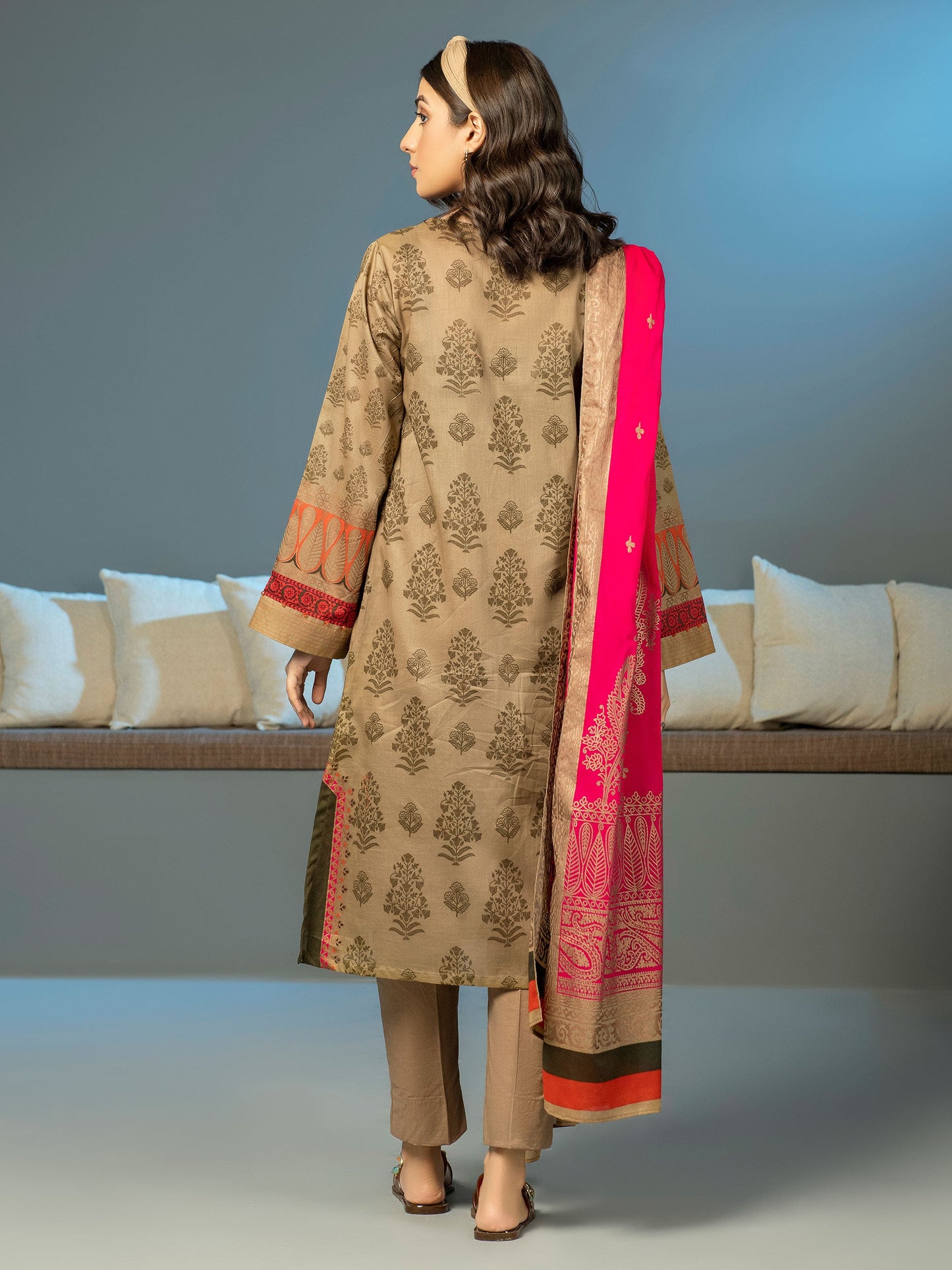 3 Piece Printed Lawn Suit