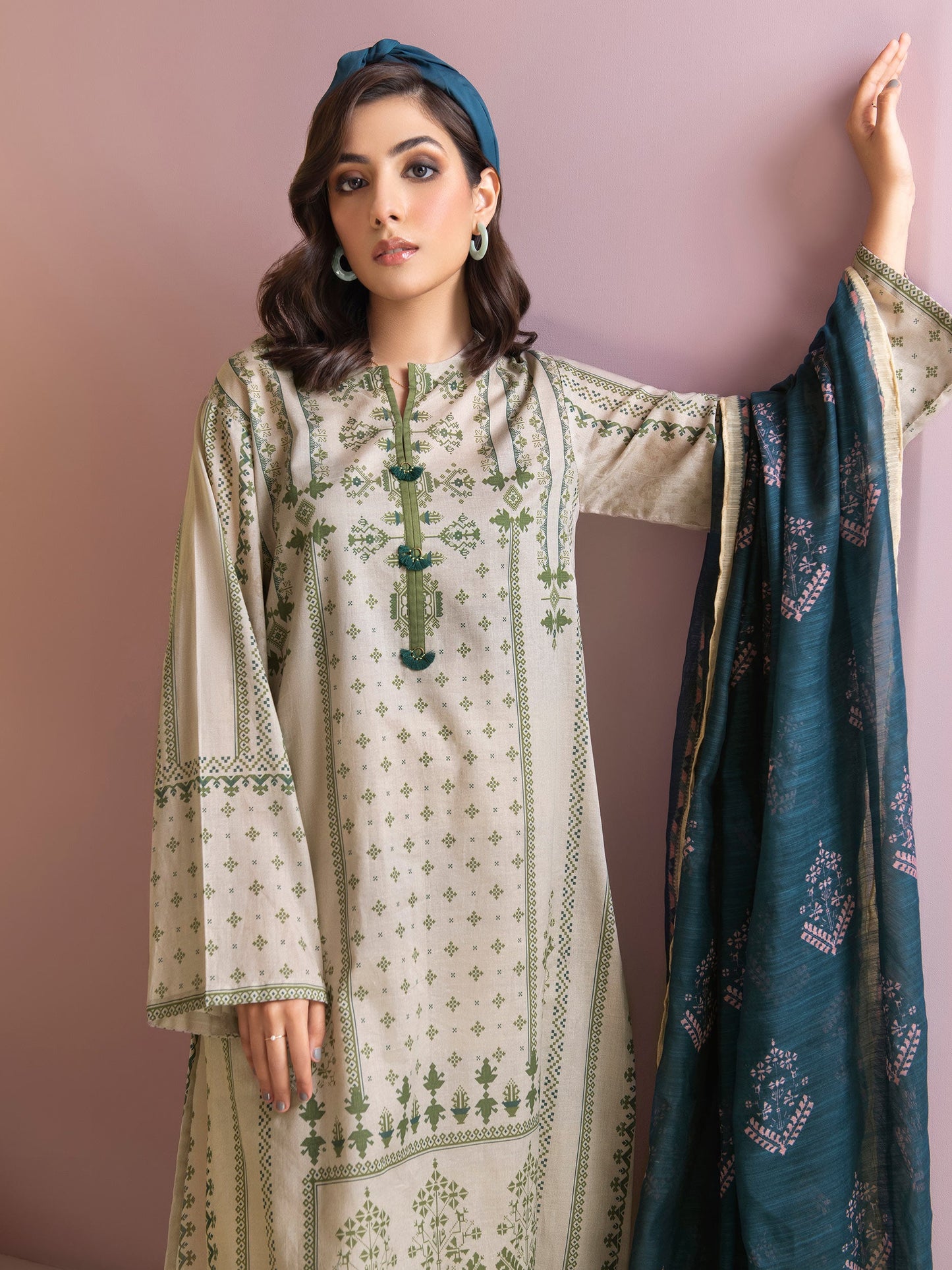 2 Piece Printed Lawn Suit