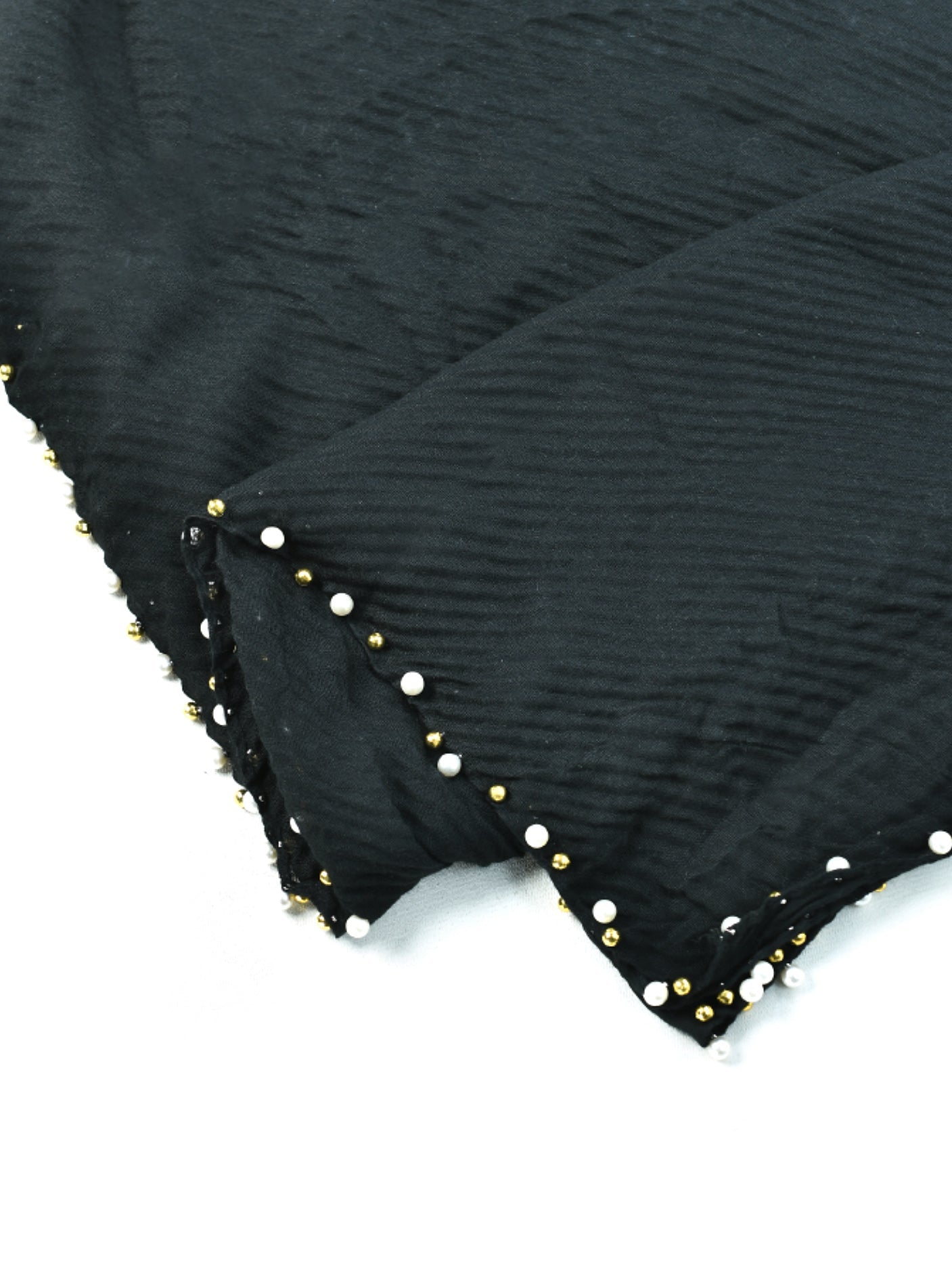 Viscose Pearl Crushed Scarf