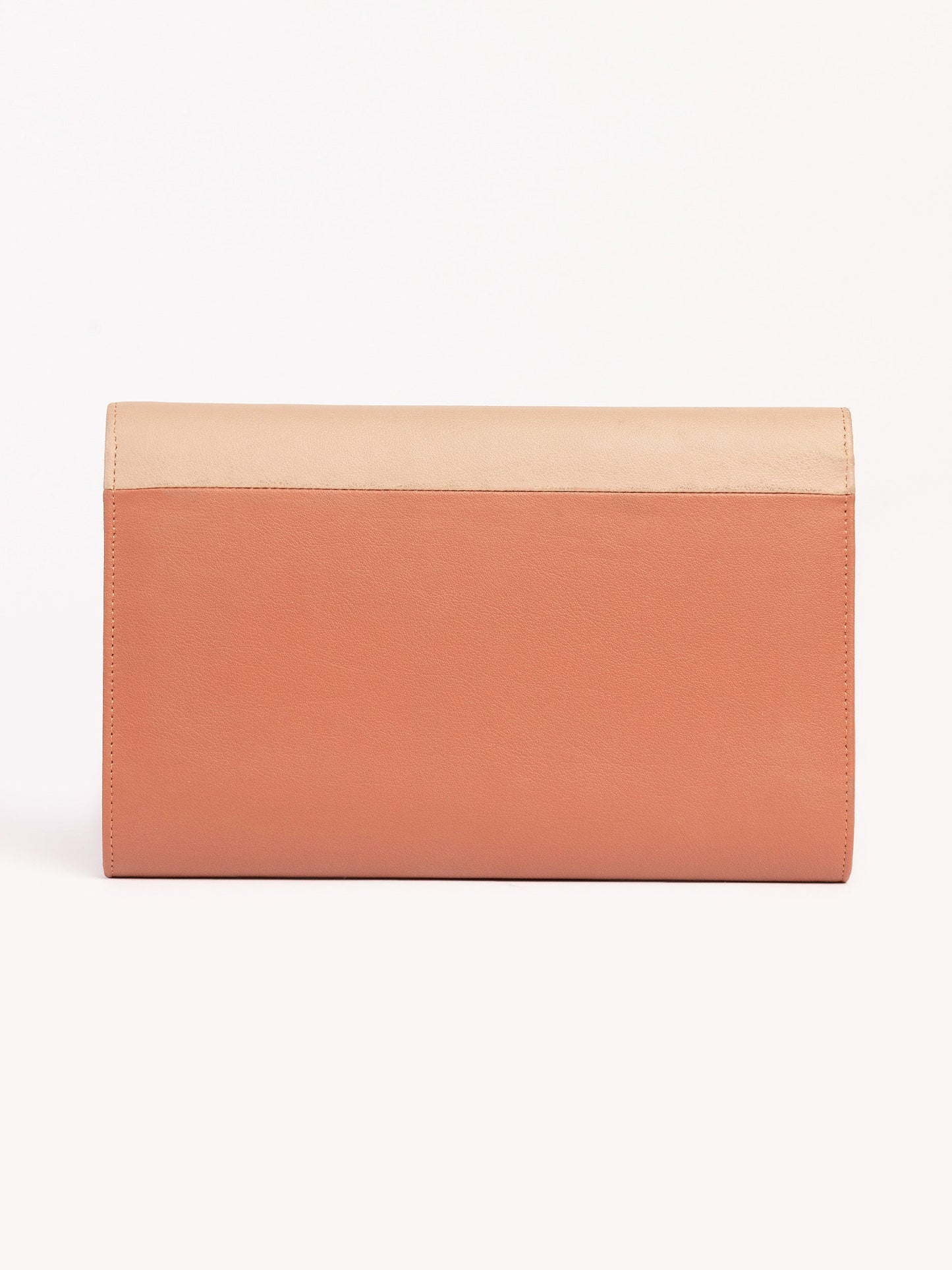 Two Tone Clutch Bag