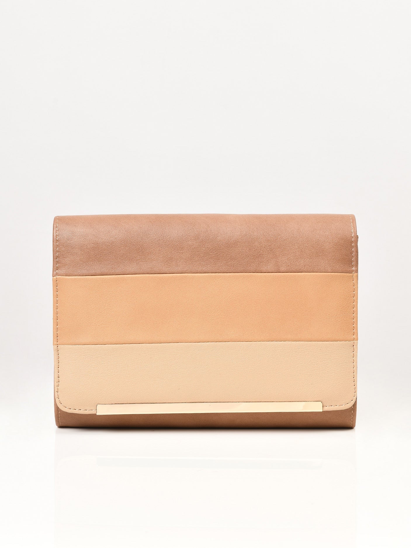 Striped Clutch
