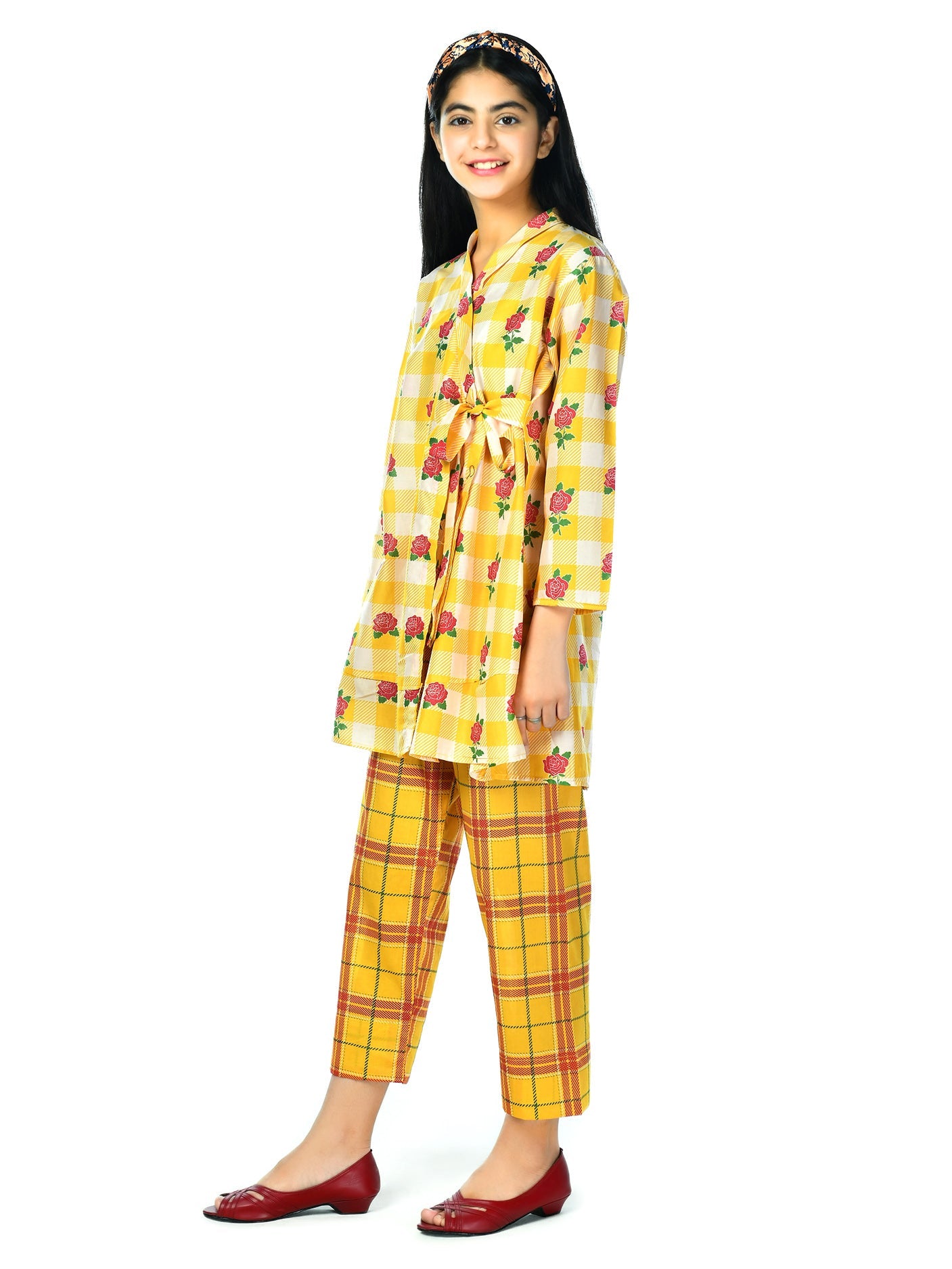 Printed 2Piece Suit