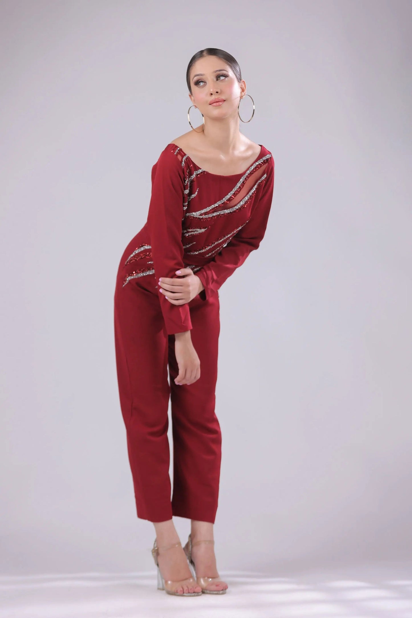 Smart Embroidered Jumpsuit