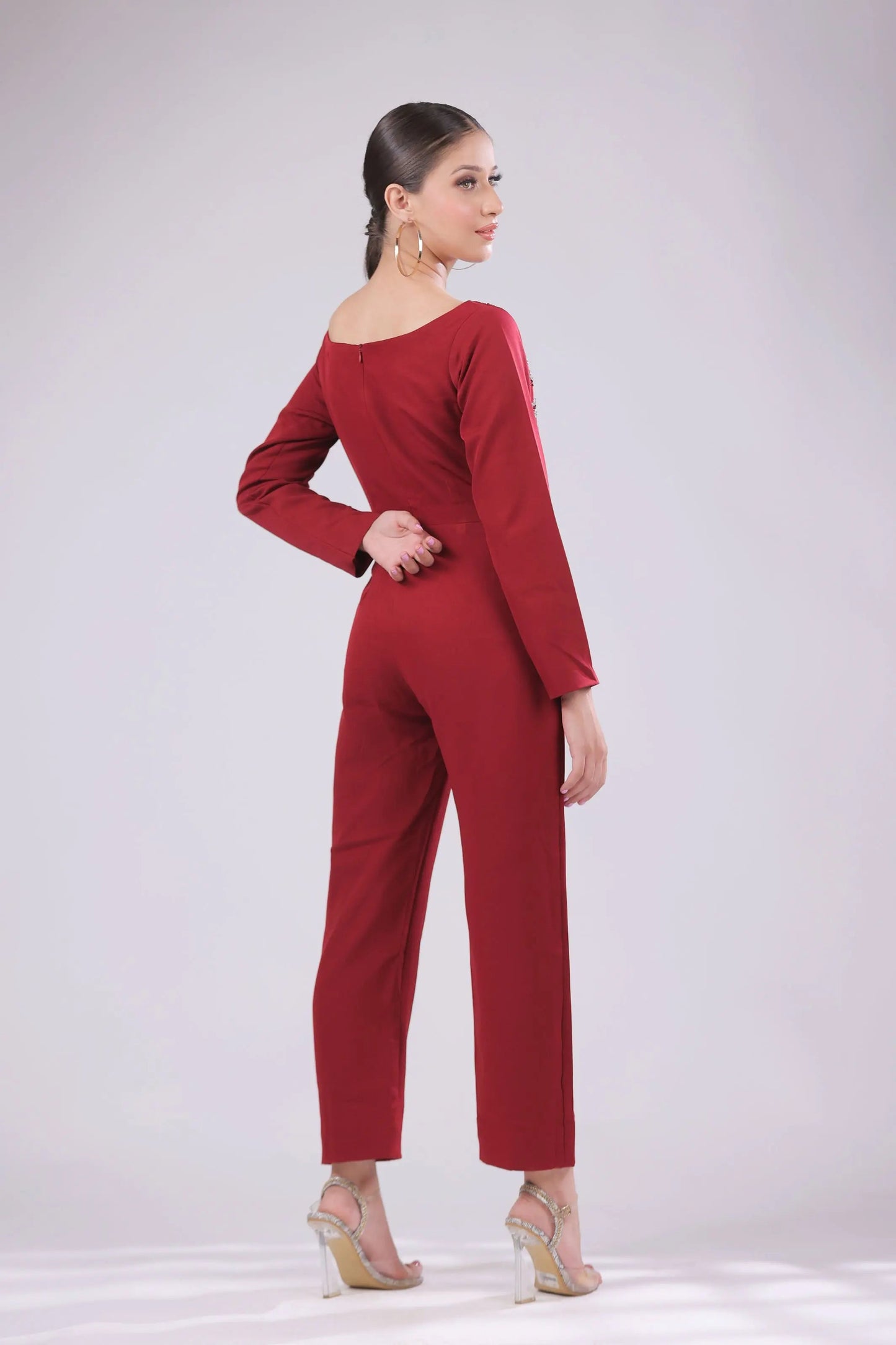 Smart Embroidered Jumpsuit