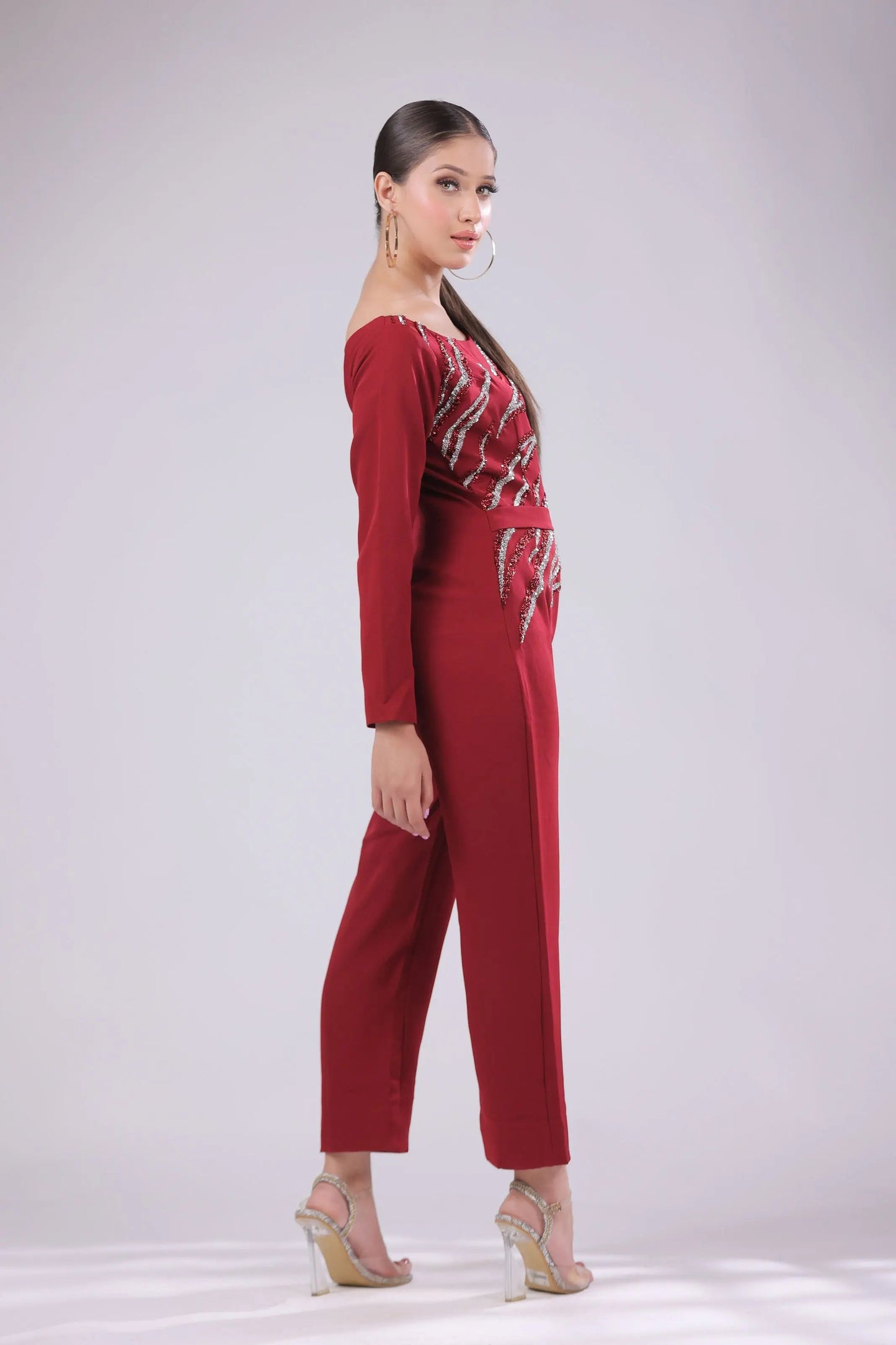 Smart Embroidered Jumpsuit