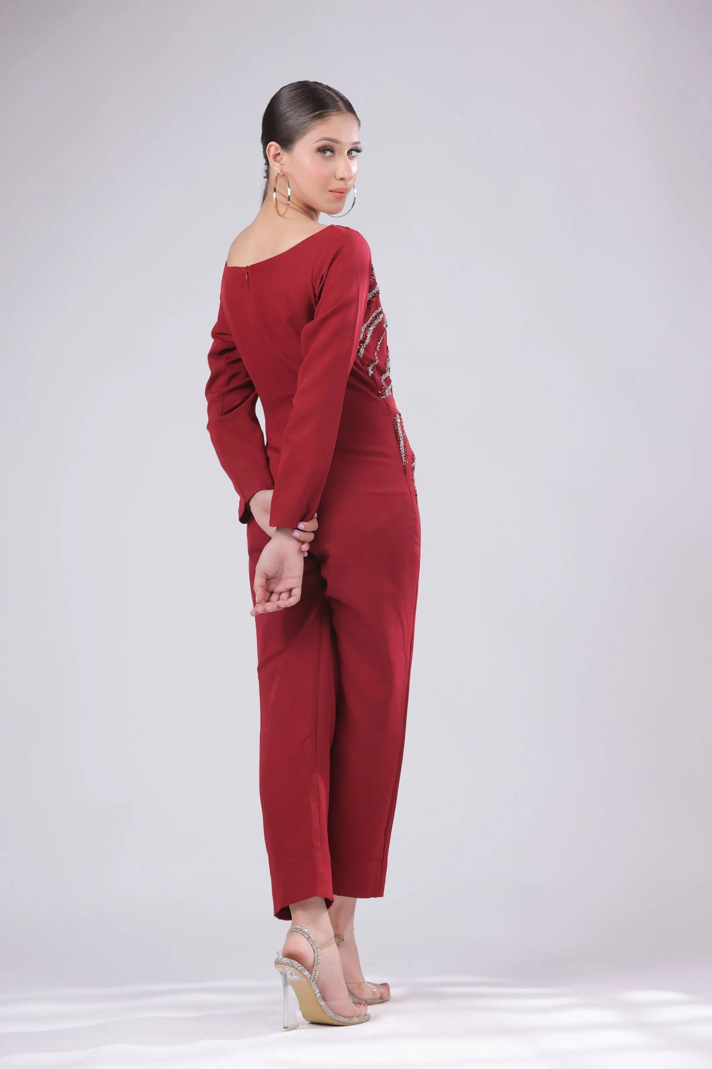 Smart Embroidered Jumpsuit