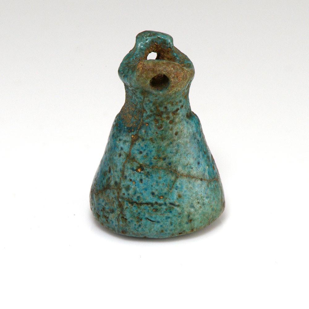 An Egyptian Faience Situla Amulet, Late Period, ca. 722-332 BCE