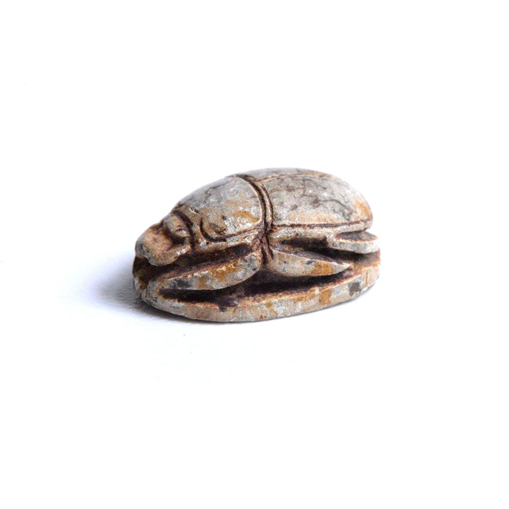 An Egyptian Steatite Scarab, Second Intermediate Period, ca. 1759 - 1539 BCE