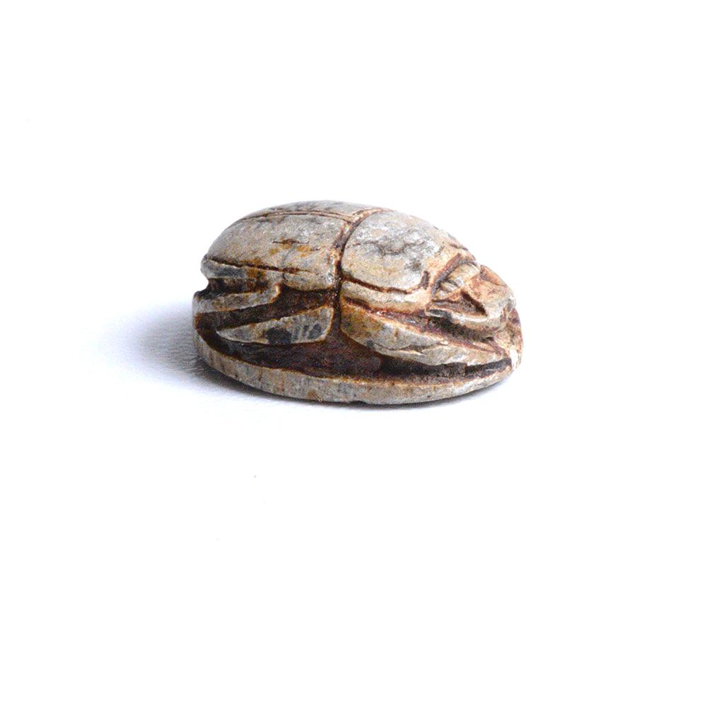 An Egyptian Steatite Scarab, Second Intermediate Period, ca. 1759 - 1539 BCE