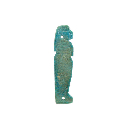 An Egyptian Faience Amulet for Imsety, Late Period, ca. 664 - 332 BCE