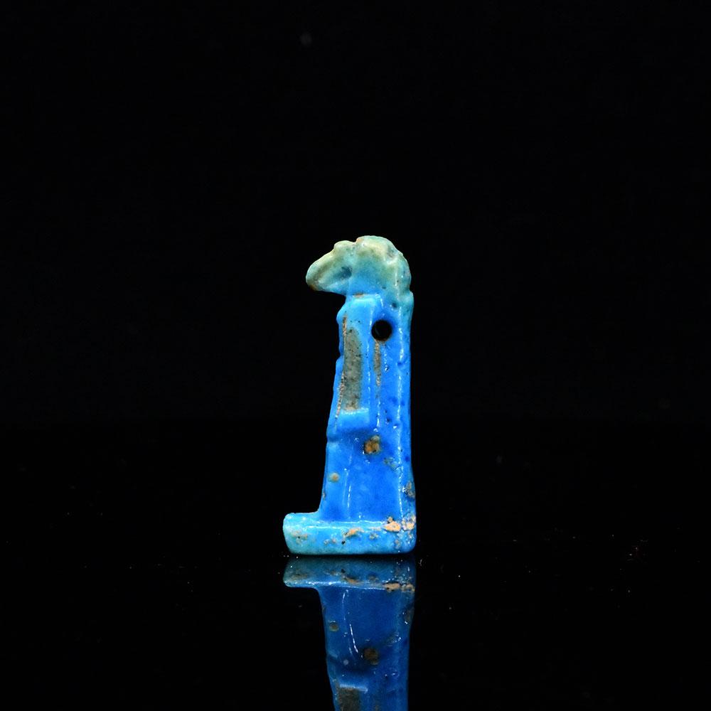 An Egyptian Faience Amulet of  Thoth, 21st Dynasty, ca 1069 - 945 BCE