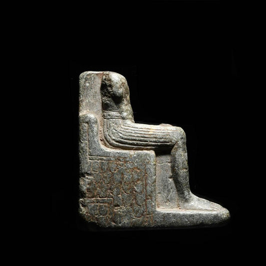 An Egyptian Seated Deity, New Kingdom, ca. 1550 - 1069 BCE
