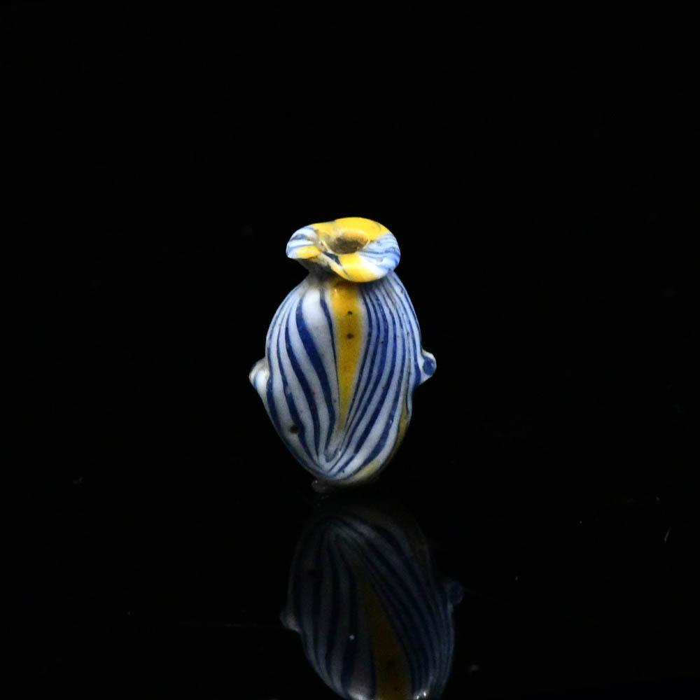 An Egyptian Glass Heart Amulet, New Kingdom, 18th - 19th Dynasty, ca. ca. 1350 - 1250 BCE