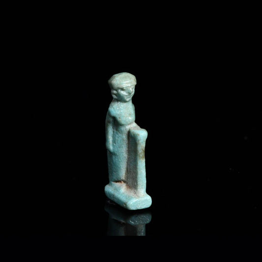 An Egyptian Amulet of a Priest, New Kingdom, 18th Dynasty, ca. 1550 - 1069 BCE