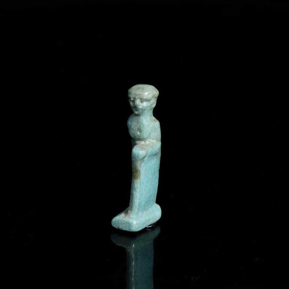 An Egyptian Amulet of a Priest, New Kingdom, 18th Dynasty, ca. 1550 - 1069 BCE