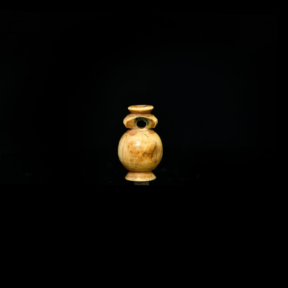 An Egyptian Jar Model Amulet, New Kingdom, ca. 1550 - 1069 BCE