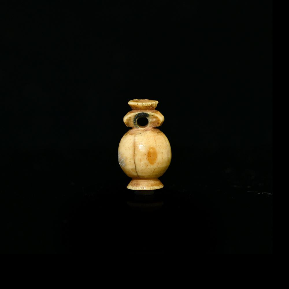 An Egyptian Jar Model Amulet, New Kingdom, ca. 1550 - 1069 BCE