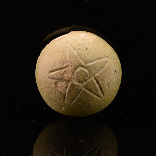 An Egyptian Faience Decorative Element, New Kingdom, ca. 1550-1069 BCE
