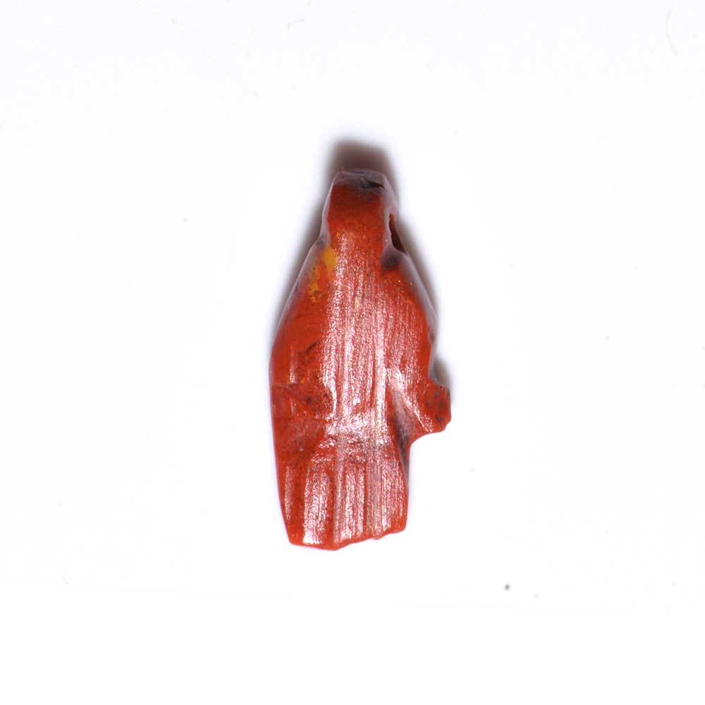 A rare Egyptian Red Jasper Hand Amulet, Old Kingdom, ca. 2730 - 2544 BCE