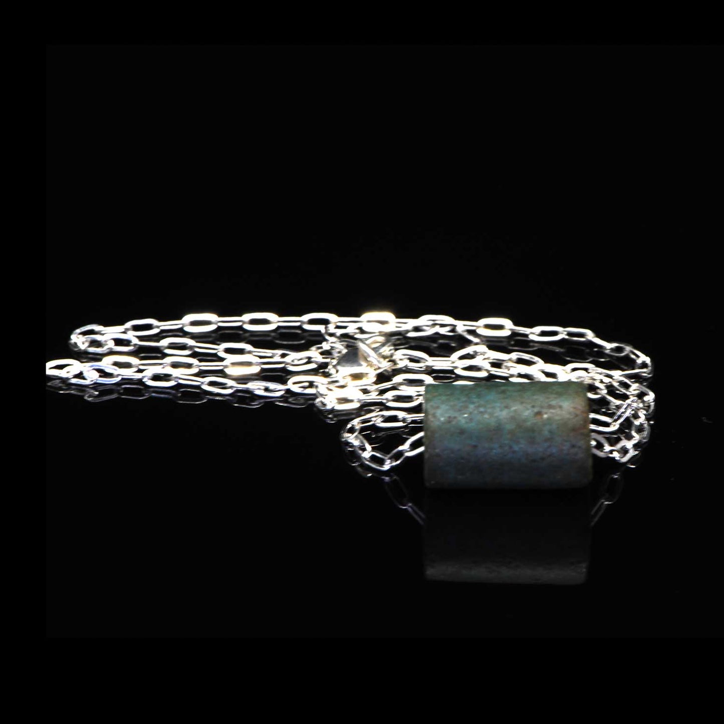 An Egyptian Faience Bead Pendant, Middle Kingdom, ca. 2141 - 2122 BCE