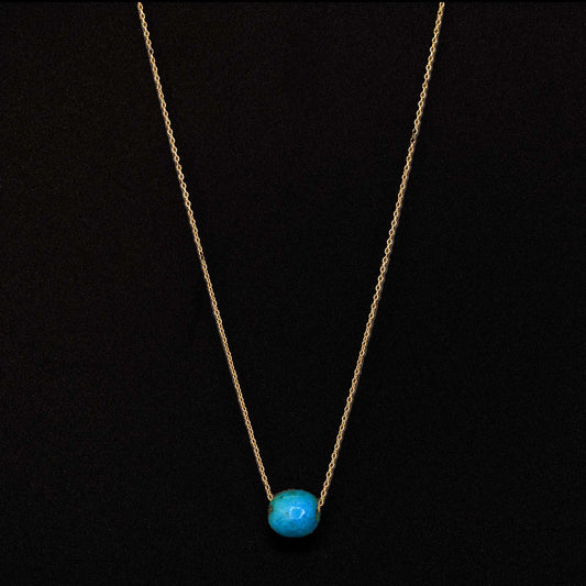 An Egyptian Faience Ball Bead Pendant, Middle Kingdom, ca. 2141 - 2122 BCE