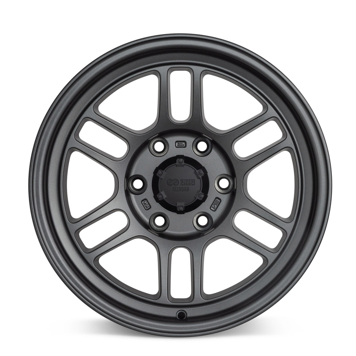 Enkei RPT1 18x9 6x139.7 +0 Bolt Pattern 106 Bore Matte Dark Gunmetallic Wheel (enk520-890-8400GM)