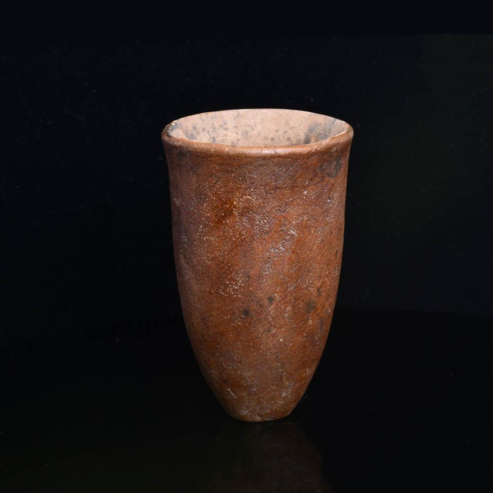 An Egyptian Pre-Dynastic Nile Clay Redware Vessel, ca. 3500 - 3200 BCE